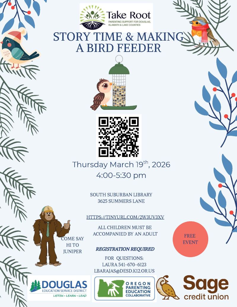 Flyer with event details