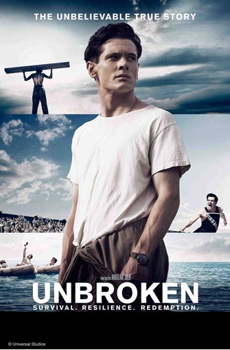 Movie poster for Unbroken, Universal Studios