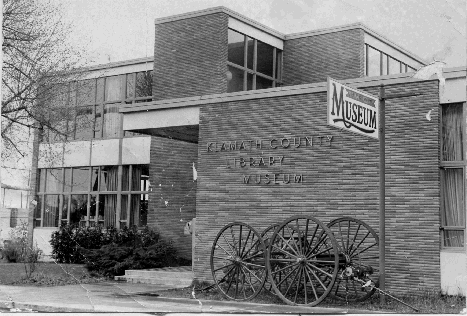 KLAMATH COUNTY LIBRARY and KLAMATH COUNTY MUSEUM 1955