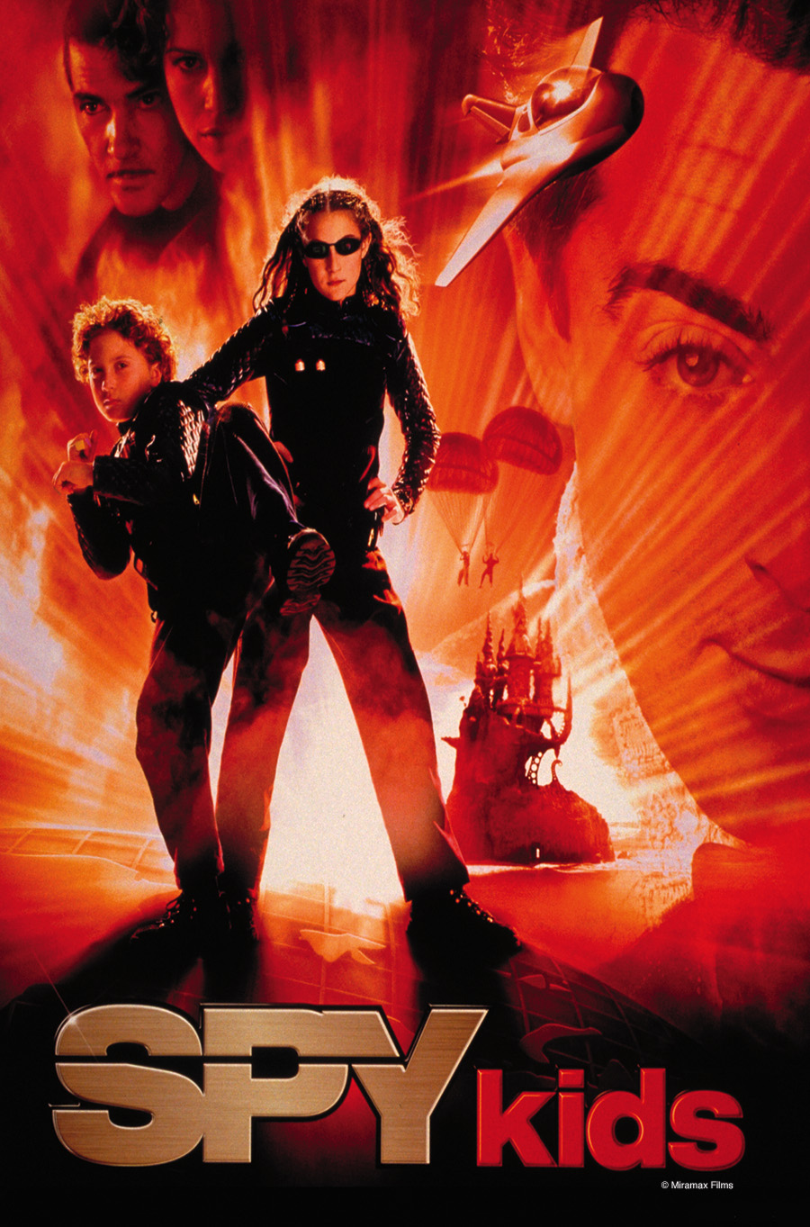 Poster for Spy Kids Miramax Films 2001