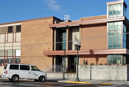 Main Library in Downtown Klamath Falls