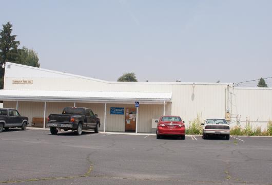 Malin Branch Library in the Malin Community Hall