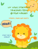 A Cartoon Lion with a speech bubble "Roar!"